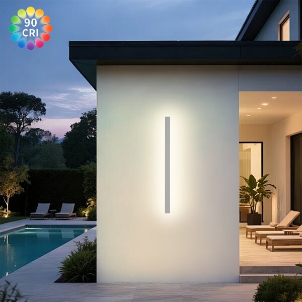 Brilagi - Applique LED da esterno LINEAR LED/22W/230V 3000K IP65 100 cm bianco CRI 90