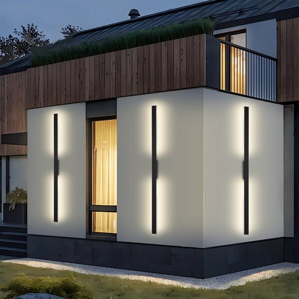 Brilagi - applique LED da esterno LUNA LED/30W/230V 3000K IP65 150 cm nero CRI 90
