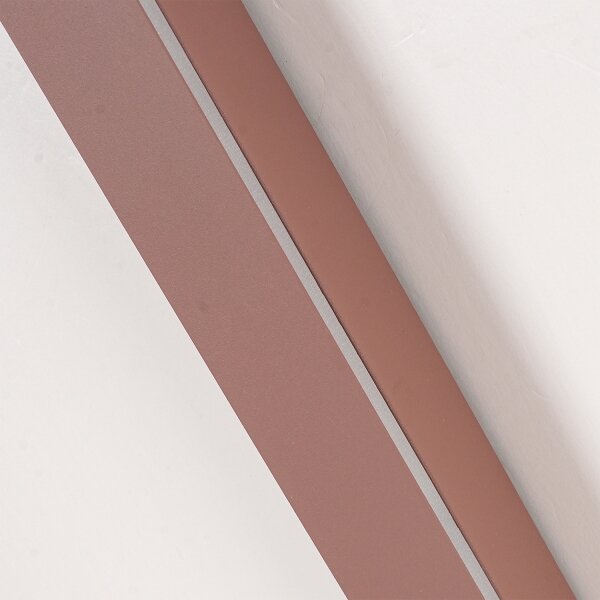 Brilagi - Lampada da parete esterna LINEAR LED/8W/230V 3000K IP65 30 cm marrone CRI 90