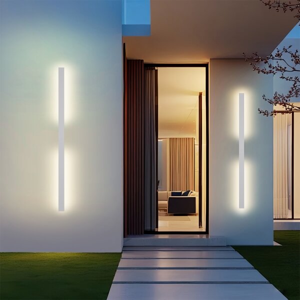 Brilagi - Applique da esterno LED LUNA 30W/230V 3000K IP65 150 cm bianco CRI 90