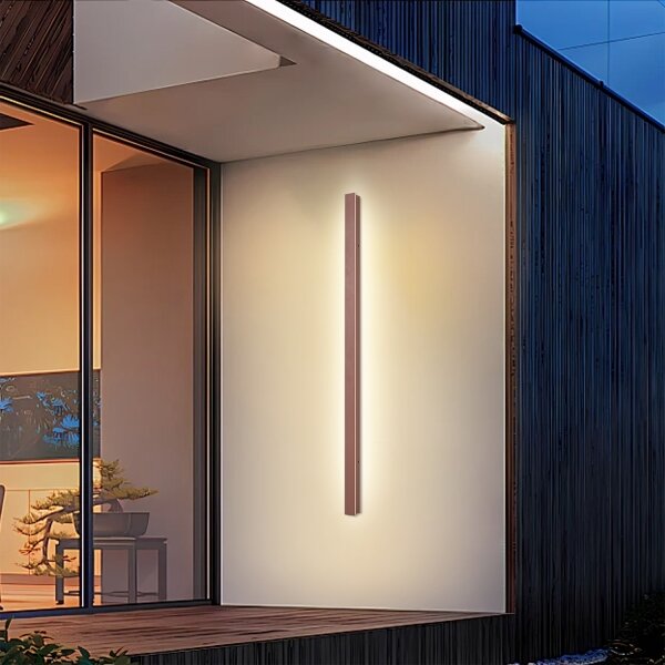 Brilagi-LED Applique lineare LED da esterno/32W/230V 3000K IP65 140 cm marrone CRI 90