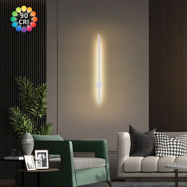 Brilagi - Applique da esterno AURA LED/12W/230V 3000K IP54 65 cm bianco CRI 90