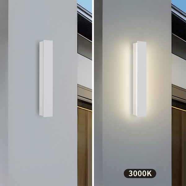 Brilagi - Applique da esterno LINEAR LED/8W/230V 3000K IP65 30 cm bianco CRI 90