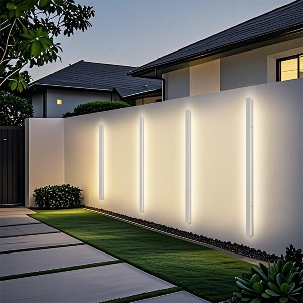 Brilagi - Lampada LED da parete per esterni LINEAR LED/32W/230V 3000K IP65 140 cm bianca CRI 90