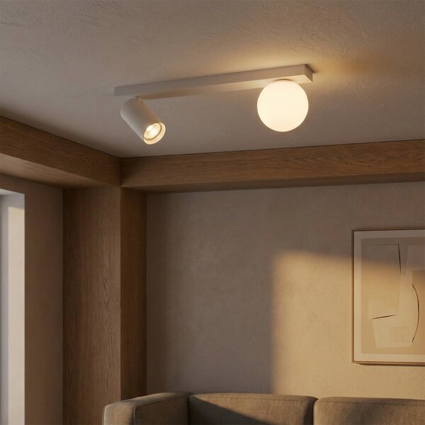 Brilagi - Faretto SELE BALL 1xGU10/30W/230V + 1xG9/10W bianco