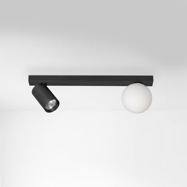 Brilagi - Faretto SELE BALL 1xGU10/30W/230V + 1xG9/10W nero