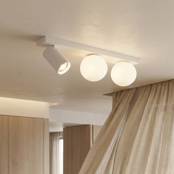 Brilagi - Faretto SELE BALL 1xGU10/30W/230V + 2xG9/10W bianco