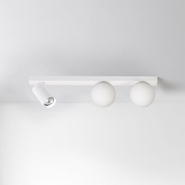 Brilagi - Faretto SELE BALL 1xGU10/30W/230V + 2xG9/10W bianco