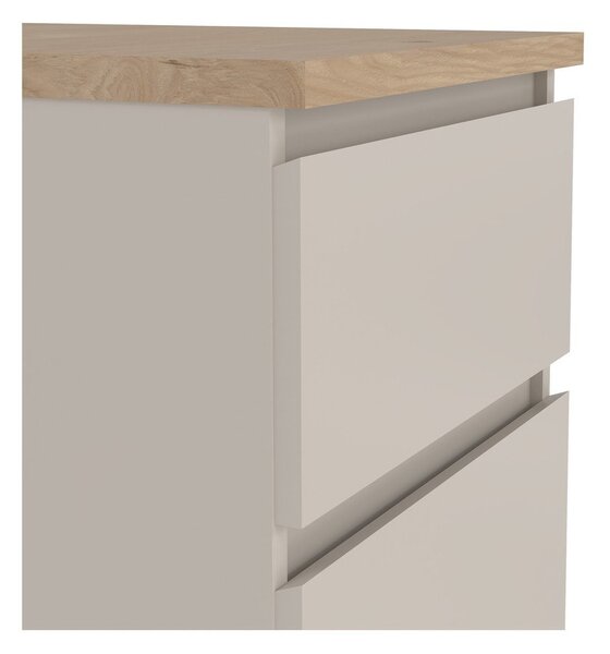 Credenza color crema 40x111x50 cm Naia – Tvilum