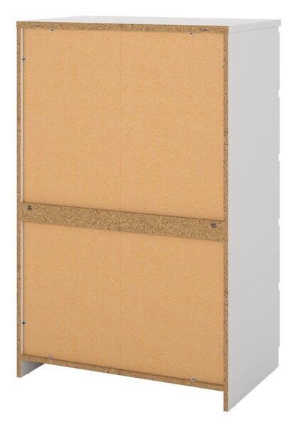 Cassettiera bianca 77x121x50 cm Naia – Tvilum