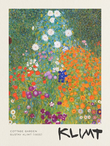 Riproduzione Cottage Garden - Gustav Klimt