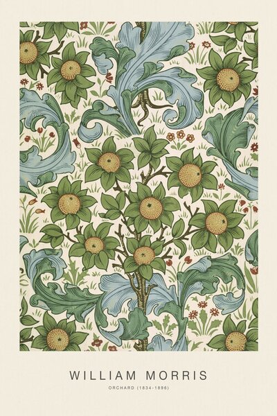 Riproduzione Orchard Special Edition Classic Vintage Pattern - William Morris, (26.7 x 40 cm)