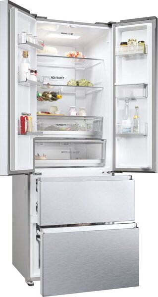Haier Frigorifero Americano Side by Side Capacit 477 Litri Classe energetica E Raffreddamento No Frost colore Argento - HFR5720EWMG FD 70 Serie 5