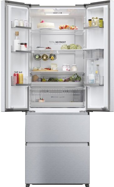 Haier Frigorifero Americano Side by Side Capacit 477 Litri Classe energetica E Raffreddamento No Frost colore Argento - HFR5720EWMG FD 70 Serie 5