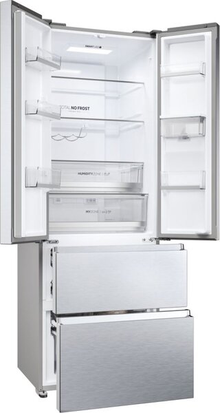 Haier Frigorifero Americano Side by Side Capacit 477 Litri Classe energetica E Raffreddamento No Frost colore Argento - HFR5720EWMG FD 70 Serie 5