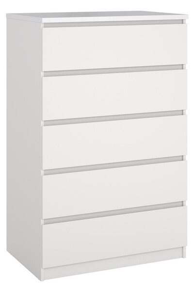 Cassettiera bianca 77x121x50 cm Naia – Tvilum
