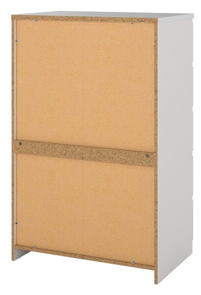 Cassettiera bianca 77x121x50 cm Naia – Tvilum