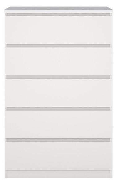 Cassettiera bianca 77x121x50 cm Naia – Tvilum