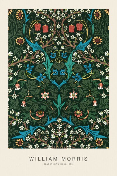 Riproduzione Blackthorn Special Edition Classic Vintage Pattern - William Morris