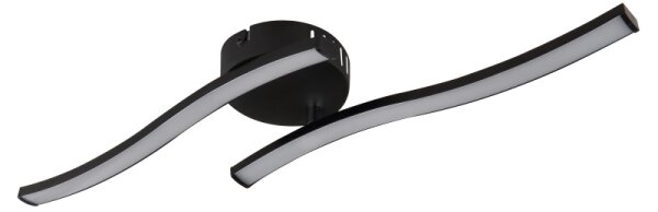 Globo 67178SC - Plafoniera LED ELOISE 2xLED/6W/230V nero