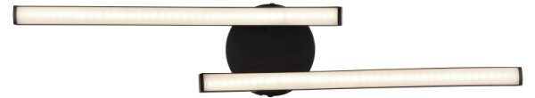 Globo 67178SC - Plafoniera LED ELOISE 2xLED/6W/230V nero