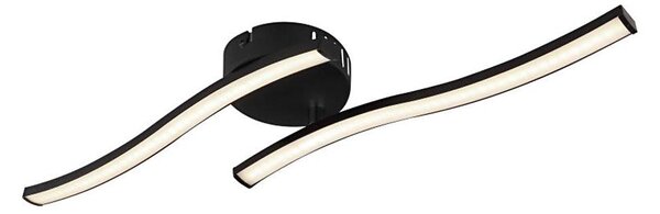 Globo 67178SC - Plafoniera LED ELOISE 2xLED/6W/230V nero