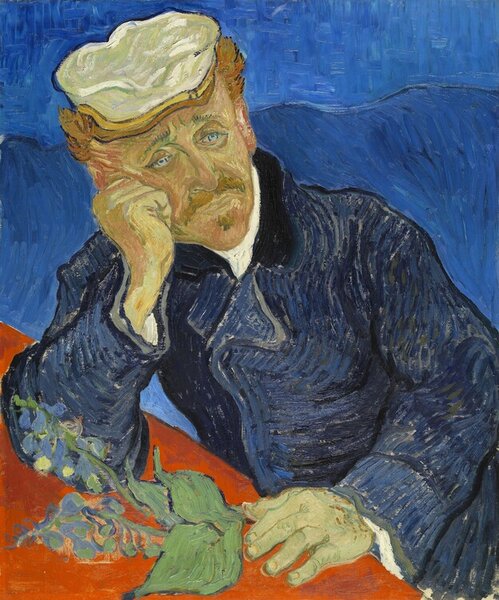 Riproduzione Portrait of Dr Gachet, Vincent van Gogh