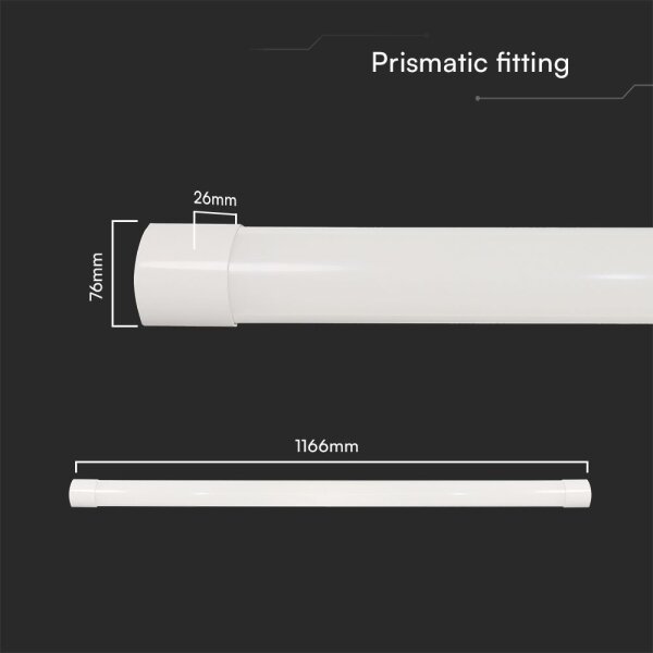 LED Lampada fluorescente LED/40W/230V 3000/4000/6500K 116 cm