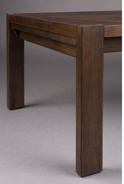 Tavolino da salotto colore naturale scuro in legno massiccio 60x120 cm Bruneau – Dutchbone