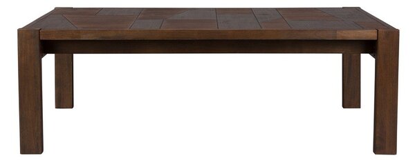 Tavolino da salotto colore naturale scuro in legno massiccio 60x120 cm Bruneau – Dutchbone