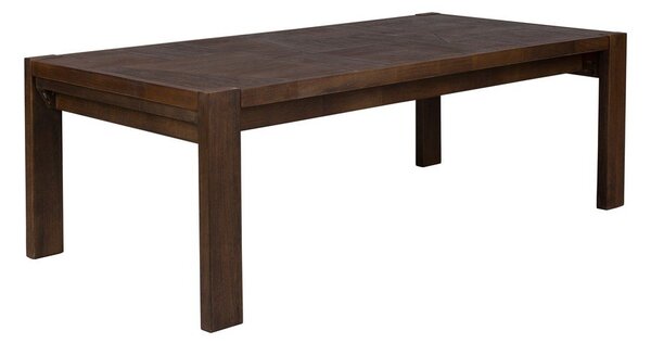 Tavolino da salotto colore naturale scuro in legno massiccio 60x120 cm Bruneau – Dutchbone