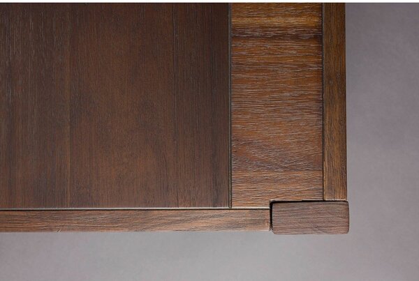 Tavolino da salotto colore naturale scuro in legno massiccio 60x120 cm Bruneau – Dutchbone