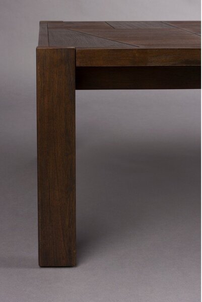 Tavolino da salotto colore naturale scuro in legno massiccio 60x120 cm Bruneau – Dutchbone
