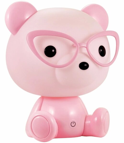 Lampada LED notturna per bambini dimmerabile LED/2,5W orso rosa
