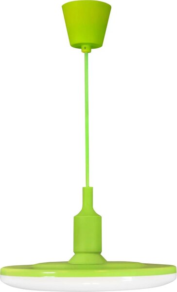 LED Lampada a sospensione KIKI 1xE27/15W/230V verde