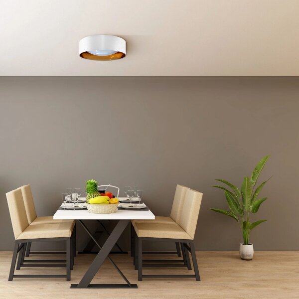 Plafoniera LED TULUZA LED/24W/230V diametro 40 cm bianco