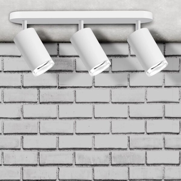 Luce Spot da bagno TURYN 3xGU10/10W/230V IP44 bianco