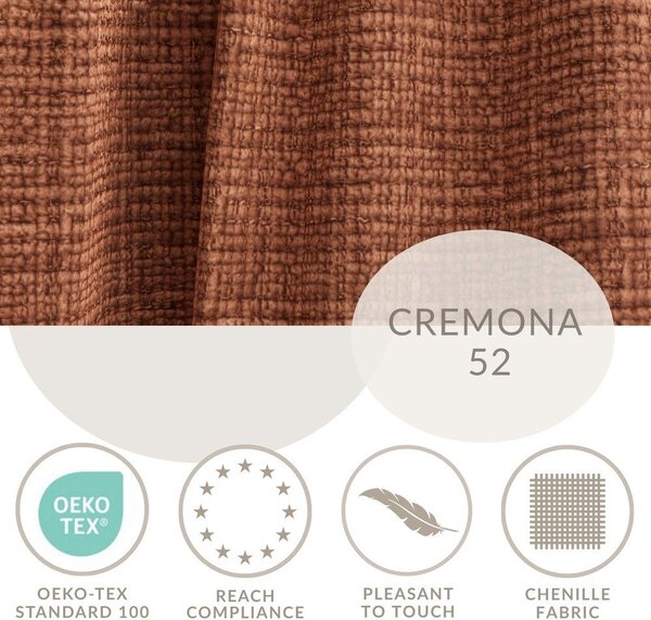 Divano angolare color rame allungabile/con contenitore (con penisola a sinistra/con chaise lounge) con rivestimento in ciniglia Maze – Maison de Rêve
