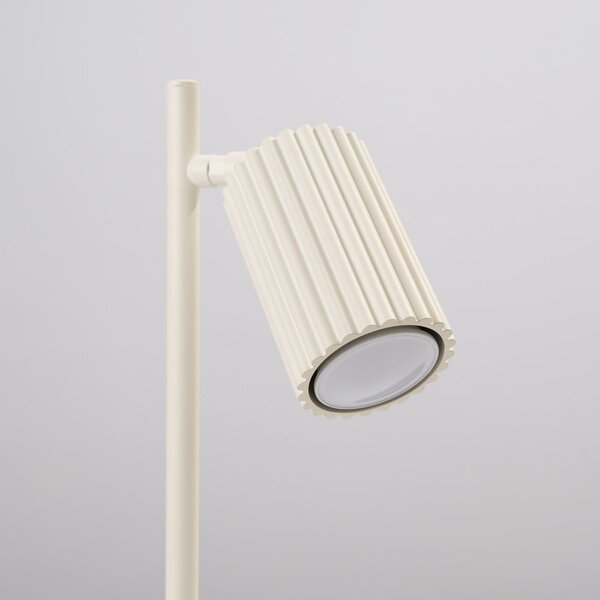 Lampada da tavolo color crema (altezza totale 43 cm) Gleam – Sollux