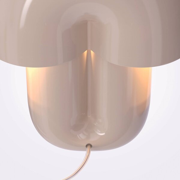 Maytoni Lampada da tavolo a LED Hope, dimmerabile, Crema / Ambra, Soggiorno / Sala da pranzo, Ceramica, Scandinavo, Lampada da tavolo LED