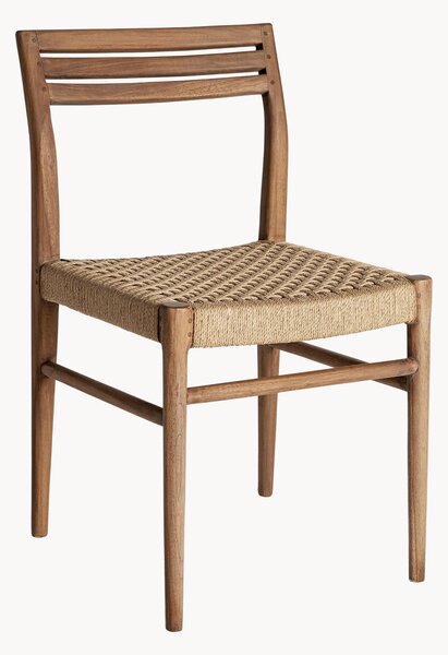 Sedia da pranzo in legno di teak Souillac