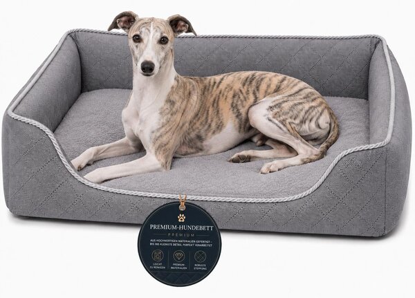 Divano per cane cuccia lavabile rivestimento sfoderabile tessuto da arredamento L 75x60 cm