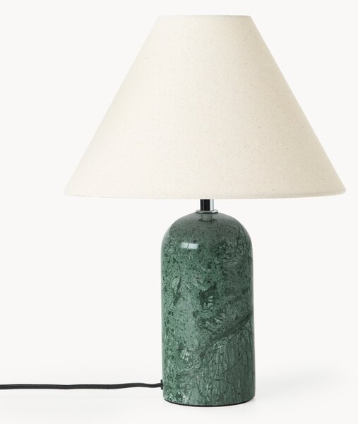 Lampada da tavolo con base in marmo Gia