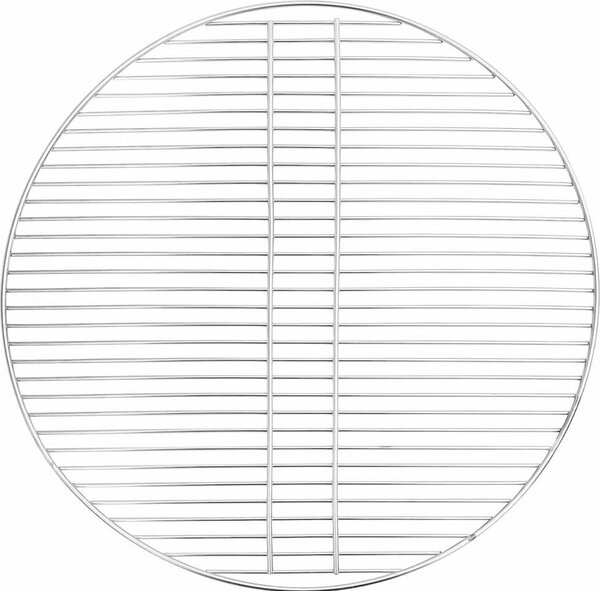 Griglia per barbecue Argento 60 x 60 cm Acciaio inossidabile
