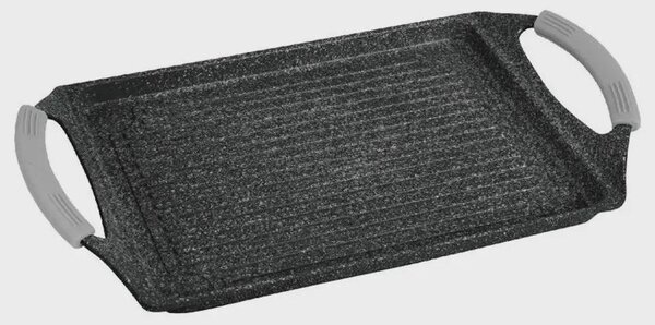 Eisenbach EB-GP47MZ: 47cm Marble Coated Grill Pan
