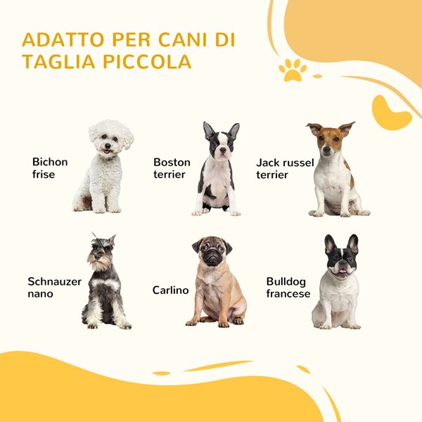 PawHut Cancellino Portatile da 3 Sezioni per Cani e Animali Domestici Divisorio di Sicurezza Pieghevole, 160x1.2x76 cm, Marrone|Aosom