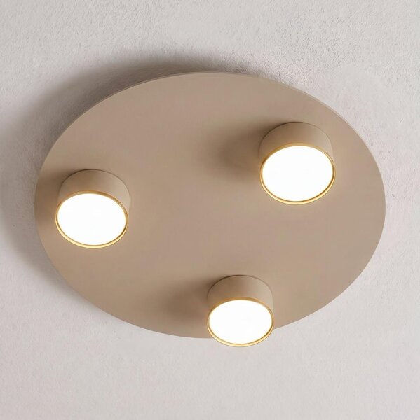 Plafoniera BOLX 3xGX53/10W/230V beige