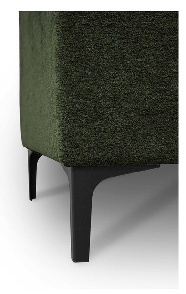 Divano verde con rivestimento in ciniglia 164 cm Copenhagen – Scandic