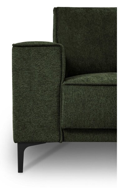 Divano verde con rivestimento in ciniglia 224 cm Copenhagen – Scandic