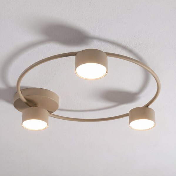 Plafoniera LUCIO 3xGX53/10W/230V beige